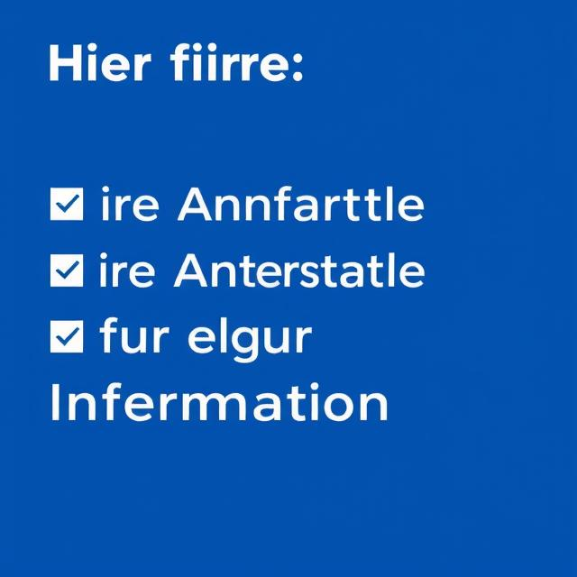 Hier finden: Ihre Anlaufstelle für wichtige Informationen